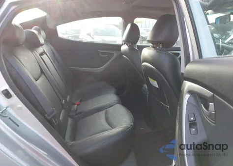 2013 Hyundai Elantra Limited z USA, uszkodzony, nr VIN 5NPDH4AE1DH399795